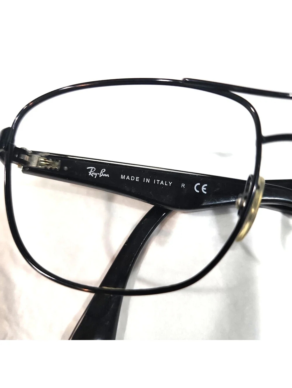 Ray Ban RB3533 002/71 No Lense Black Metal Sunglasses Frame 57-17 140